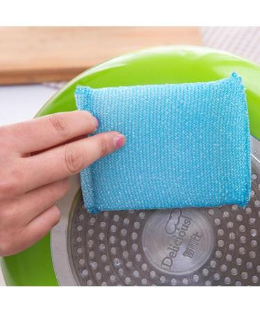 Kitchen Sponge Household Cleaning for Kitchen - Dual Sided Scrub Sponge Heavy Duty Non-Scratch Sponges Perfect for Household Cleaning Nicything - Buy Online on GoSupps.com
