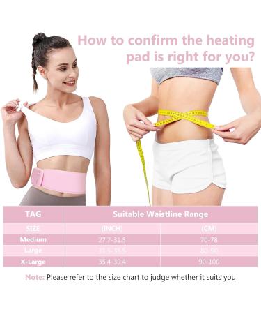 Portable Period Heating Belts - 3 Heat Levels & Massage Modes for Menstrual & Pain Relief | Ideal Gifts for Girls & Women - Buy Online on GoSupps.com