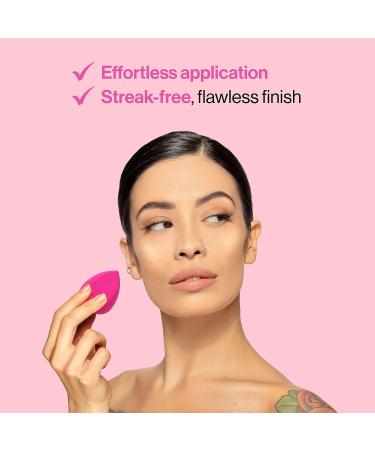 Wet n Wild Makeup Sponge: Blending Beauty Sponge for Liquid, Cream, Powder - Vegan & Cruelty-Free - Buy Online on GoSupps.com
