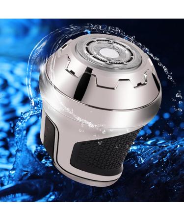 ZJchao Electric Beard Hair Trimmer - Waterproof Multi-Function Hair Cutting Tool for Home Use | Silver Gray - Buy Online on GoSupps.com