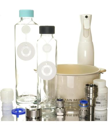 Relief 500ml Continuous Mist Sprayer with Hypochlorous Acid Tablets - Versatile Fine Mist Spray Bottle for Home Salon & Gardening (Black) Black Sprayer - Buy Online on GoSupps.com