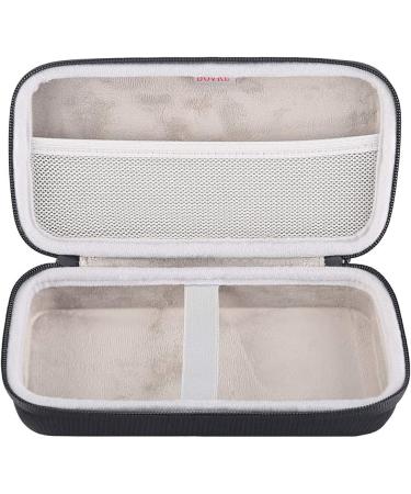 BOVKE Hard EVA Travel Case for YK15AB EMS TENS Unit | Muscle Stimulator & Electronic Pulse Massager Case | Extra Room for Battery Wires Pads & Gel - Black - Buy Online on GoSupps.com