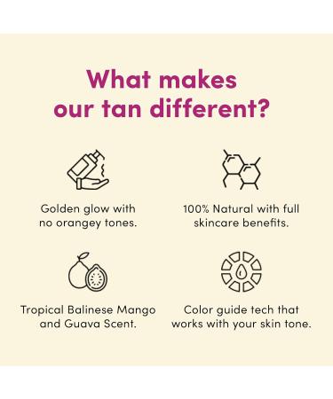 Coco & Eve Sunny Honey Bali Bronzing Self Tanner Mousse Set (Dark) - All Natural Instant Sunless Tanning Mousse with Mitt Applicator - Buy Online on GoSupps.com