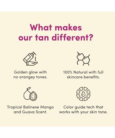 Coco & Eve Sunny Honey Bali Bronzing Foam. Natural Sunless Self Tanner Mousse. Anti Cellulite Organic Sunless Self Tanning Lotion (Ultra Dark) - Buy Online on GoSupps.com