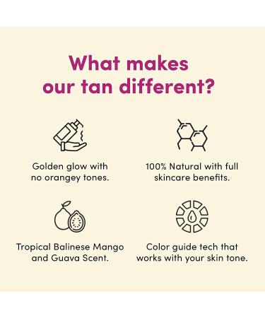 Coco & Eve Sunny Honey Bali Bronzing Self Tanner Mousse (Medium) | Natural Sunless Tanning Mousse - Instant Bronzer & Skin Moisturizer (6.7 fl oz) - Buy Online on GoSupps.com
