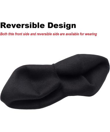 Wheebo French Cashmere Beret Hat Reversible Solid Color Cap - Black for Women Girls Lady Adults - Buy Online on GoSupps.com