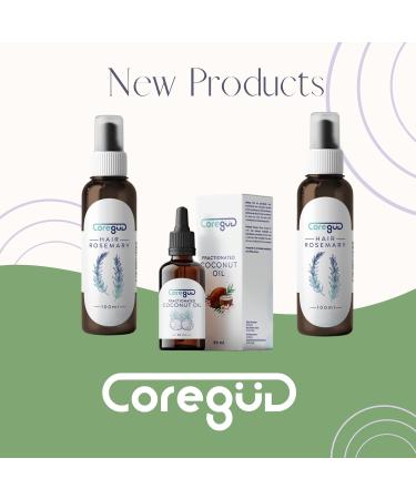 Fractional Coconut Oil - Tropical Happiness with Liquid Fractional Coconut Oil for Skin Body Face & Hair - 50ml - 100% Pure & Natural - Skin Body & Hair Oil - Buy Online on GoSupps.com