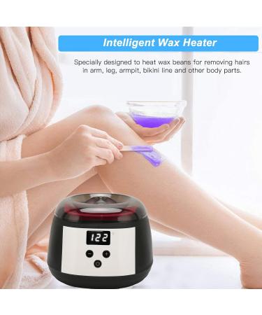 Hair Removal Wax Warmer Kit - Temperature-Controlled Aluminum with LED Display | Multi-Purpose Waxing Solution for All Skin Types - Buy Online on GoSupps.com