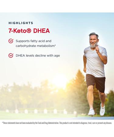 Jarrow Formulas 7-Keto DHEA 100 mg - 30 Veggie Caps | Enhance Metabolism & Support Wellness - Buy Online on GoSupps.com