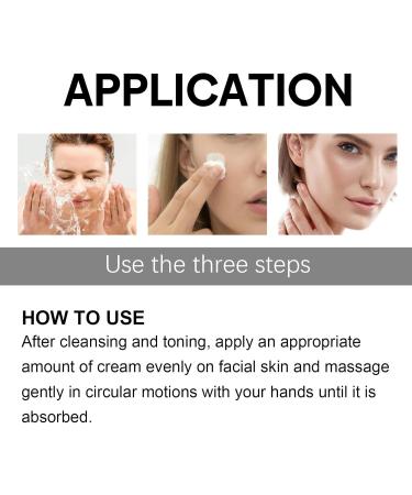 Face Moisturizer Face Cream Skin Care Beauty with Niacinamide & Retinol Removes Acne Redness Fade Dark Spots (100g) - Buy Online on GoSupps.com