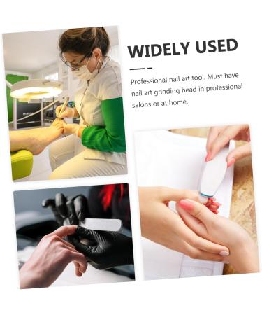 Beaupretty Manicure Nail Bits drills cuticle drill bits acrylic drill bits manicure accessories manicure supplies nail set Tungsten steel Nail Drill Bit 0.56x0.56x5.05cm As Shown1 - Buy Online on GoSupps.com