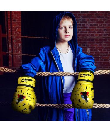 Shop Fantecia 6 oz Kids Boxing Gloves - Ideal for Ages 3-8 | Youth Kickboxing Training Gloves for Punching Bags - Buy Online on GoSupps.com