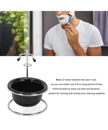 Premium Stainless Steel Shaving Brush Stand - Sturdy & Stylish for Home Barbershop & Hotel Use - Buy Online on GoSupps.com
