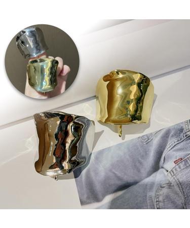 2 Pcs Hair Cuffs For Ponytails Hair Clips Ponytail Holder Curved Ponytail Holder for Long Hair Horsetail Hair Ties for Women and Girls - Buy Online on GoSupps.com