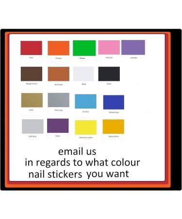 Deer Fawn Stag Collections (Deer Stag Fawn Nail Stickers choose your colour) - Buy Online on GoSupps.com