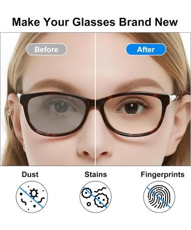 Buy Haino Glasses Cleaner - Travel Eyeglass Cleaning Kit with Microfiber Cloth - Portable Screen Cleaner for Ultimate Clarity - Buy Online on GoSupps.com