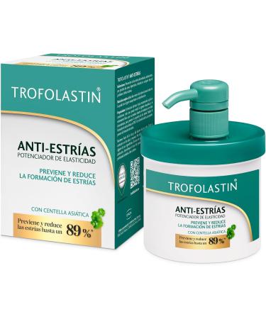 Stada Trofolastin Firming cream against stretch marks with dispenser moisturizing and prevention of stretch marks with Centella Asiatica flexible and elastic skin 400 ml Antistreaks 400 ml - Buy Online on GoSupps.com