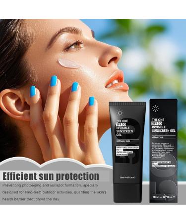Daily Sunscreen SPF50 Moisturizing Sunburn Protection Water Resistant Skin Care Lightweight Makeup Primer Sun Protection For All Skin Types - Buy Online on GoSupps.com