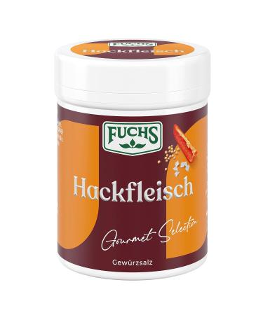 Fuchs Gourmet Selection Classic - Minced Meat Spice Salt for Burgers Meatballs & Vegan Dishes | Refillable 80g Seasoning - Buy Online on GoSupps.com