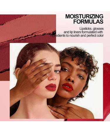 blmcoos Moisturizing Glaze Lip Balm Tinted Lip Balm Joyeloo Lip Balm Lips Lifter Lip Glaze Moisturizing Long Lasting Lip Glaze 2 In 1 Waterproof Lip Balm & Lip Liner Set 02 - Buy Online on GoSupps.com