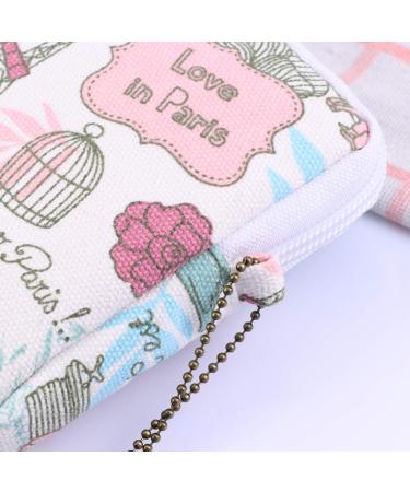 Menstrual Pouch Pad Holder - Zipper Storage Bag for Period Napkins & Tampons - Buy Online on GoSupps.com