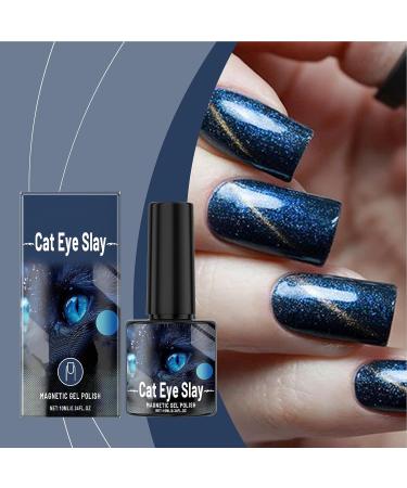 Magnetic Nail Polish Black Gloss | Nails with a fine sheen and a glossy effect on a water-based formula that dries quickly for a trendy manicure for everyday life and the season - Buy Online on GoSupps.com