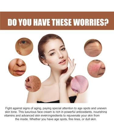 Buy Ages Solution Cream - Anti-Aging Dark Spot Remover Even Skin Tone Hydration & Elasticity - 20g - Buy Online on GoSupps.com