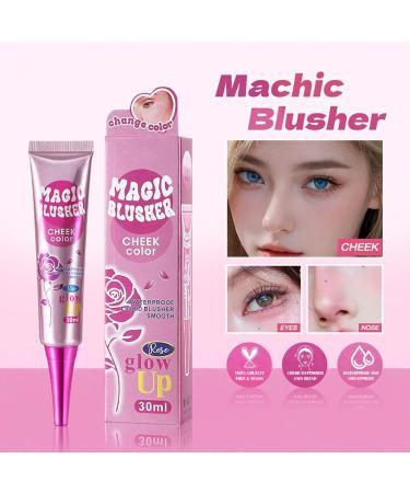Liquid Blush Pen | Thermal Effect Rosy Cream for Natural Cheeks - Lightweight Water-Resistant Makeup for Going Out Shopping Dates and Vacations - Buy Online on GoSupps.com