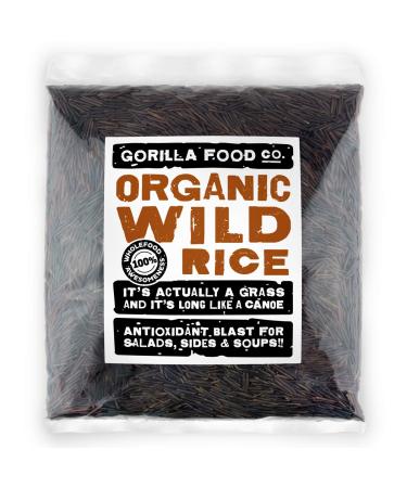 Gorilla Food Co. Organic Black Wild Rice - 800g