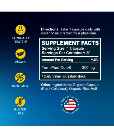 BioEmblem Turmeric Curcumin with Clinically Studied TurmiPure and Joint Support - Buy Online on GoSupps.com
