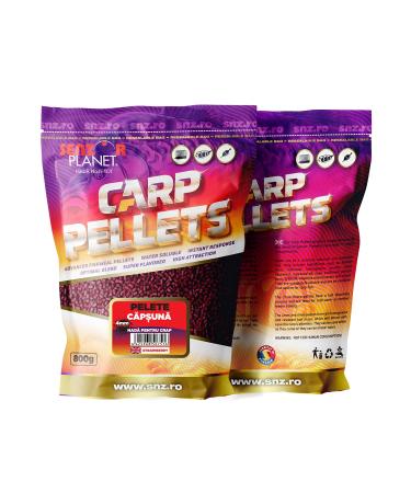 Senzor Planet Senzor Planet Soluble Strawberry Pellet - Diameter 4 mm - Pack of 800 g.