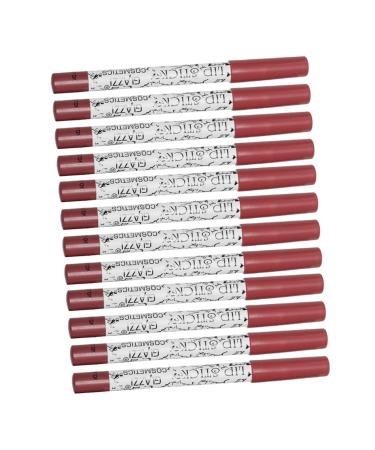 FOMIYES 12pcs Lip Liner Lipstick Cosmetic Accessories Lip Lining Tool Female Lip Liner Lip Line Pencil Waterproof Lip Liner Lip Pencil Makeup Supplies Makeup Lip Liner Lip Lining Pencil