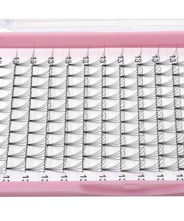 4D-C-0.10-13 mm Short Stem Eyelash Extensions - Volume Eyelash Compartments C Curl | 12 Pieces Per Pack - Buy Online on GoSupps.com