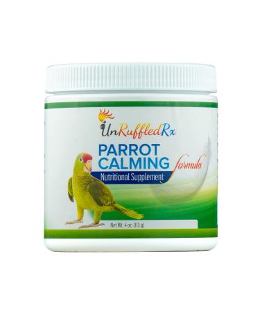 UnRuffledRx Parrot Calming Formula Dietary Supplement for Birds 4 oz. (300 Servings)