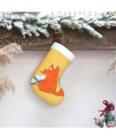 YYHHAOFA Sunflower Seeds and Foxes Christmas Decorative Stockings : Soft Light and Tactile Suitable for Christmas Halloween - Buy Online on GoSupps.com