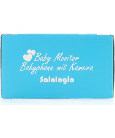 Sainlogic 1080p FHD Video Baby Monitor with 5 LCD Display | Night Vision Temperature Alarm & Intercom | Ideal for International Shipping - Buy Online on GoSupps.com