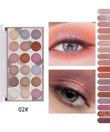 Matte Eye Shadow Palette - Multi-Colors Matte Eye Shadow Velvet Texture Neutral Shades | Blendable Make Up Set for Travel Sillervan - Buy Online on GoSupps.com