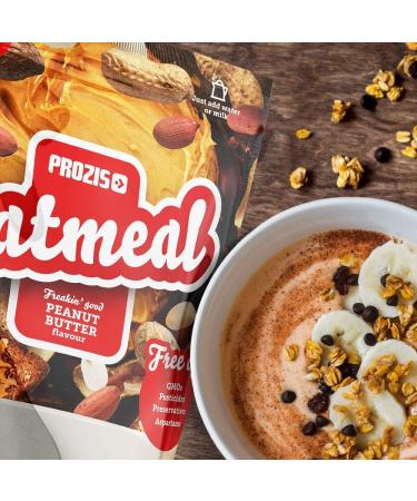  PROZIS Prozis Oatmeal Whole Oats 500g Chocolate Chips Cereals High in Protein High Quality Carbohydrates & Fat Fat Fiber Suitable for Vegetarians - Buy Online on GoSupps.com