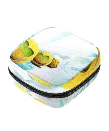 Tennis balls women's bandages storage bags menstrual pad bag portable menstrual cup pocket with zipper for teenagers girls women women