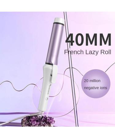 Stone Ceramics 1.58 Inch Wand Curling Iron - Large Barrel No Damage 20M Negative Ions for Beautiful Waves | International Shipping Available - Buy Online on GoSupps.com