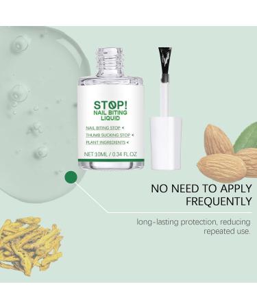 Stop nail biting nail biting prevention for children and adults stop biting nails for children and adults anti nail polish for children fingernail prevention - Buy Online on GoSupps.com