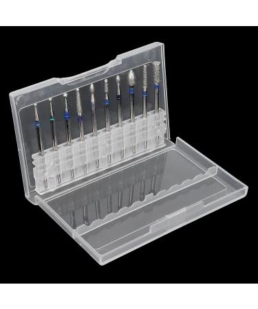 Nail Drill Bit Set Silicon Carbide Diamond Cuticle Electric Nail File and Ceramic Acrylic Gel Nail Bit Kit Acrylic Nail Art Tools - Buy Online on GoSupps.com