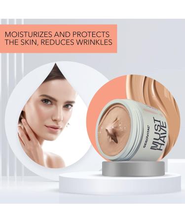 Farmec SA DD Hydratating Cremes by 1 Peptiden and SPF 15 Vitamin E DD Cremes Daily Defense Uniforms Protected and Tonic Huid 50 ml Grovidal Must Have - Buy Online on GoSupps.com