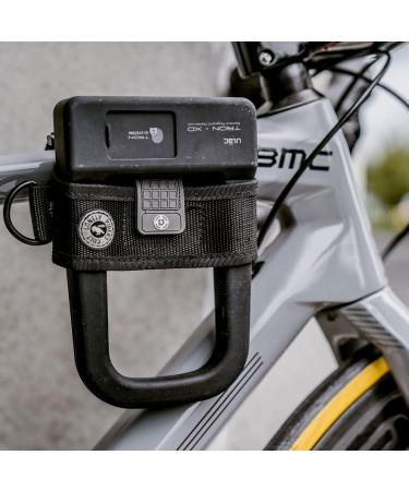 ULAC U Hold Universal Bike U Lock Holder - S (125mm) Black | Lock Mount - Buy Online on GoSupps.com