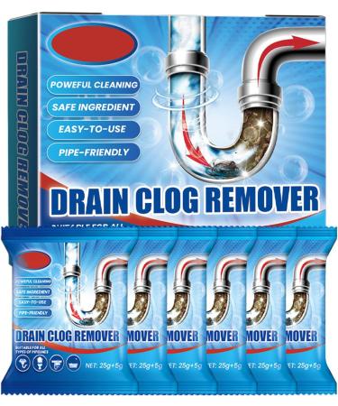Clogged Sink Drain Cleaner - Pipe Cleaners Bulk Natural Plant Extracts Pipe Unclogging Powder Deodorizing Powder for Toilet and Home - Buy Online on GoSupps.com