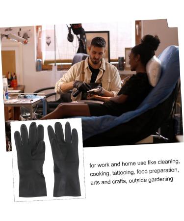 Buy Ipetboom 3 Pairs Black Hair Dye Shampoo Gloves - Reusable Hair Coloring Tool for Men - Buy Online on GoSupps.com