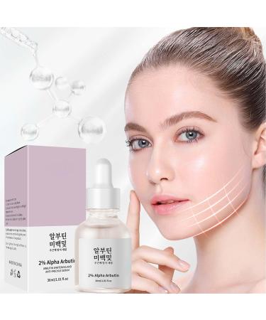 2% Alpha Arbutin Alpha Arbutin Serum Dark Spots Removal Age Spot Remover for Face Dark Spot Remover for Face and Body Face Serum for Women & Men Plump and Smooth 30ml - Buy Online on GoSupps.com