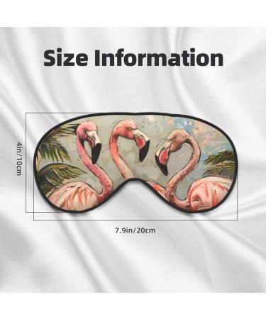 Buy Four Flamingos Sleep Mask | Adjustable Breathable & Fashionable Eye Mask for Ultimate Comfort International Shipping Available - Buy Online on GoSupps.com