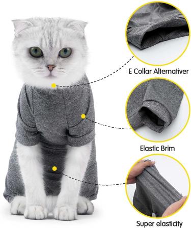 Katzenbody After Op - Medical Clothing for Cats | Anti-Trimming Recovery Apparel for Abdominal Wounds & Skin Diseases (Large) - Buy Online on GoSupps.com
