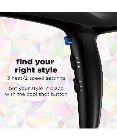 Conair 1875 Watt Shine & Style Hair Dryer - Professional Hair Styling Tool - Buy Online on GoSupps.com
